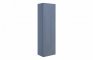 Riba 350mm Wall Hung 1 Door Tall Unit - Matt Smoke Blue