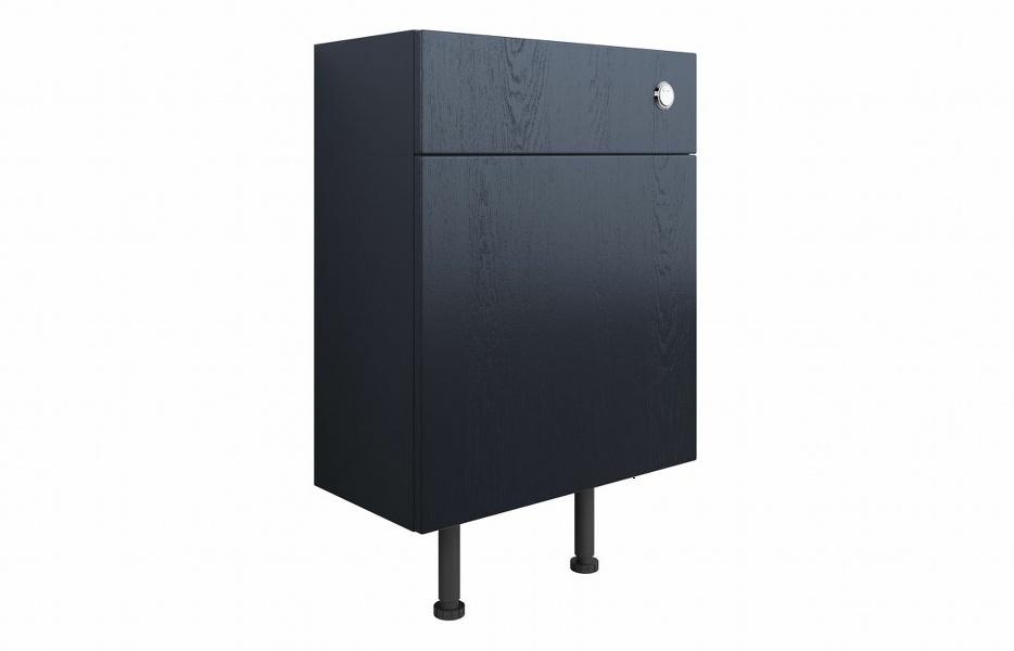 Valinso 600mm WC Unit (No Top) - Indigo Ash