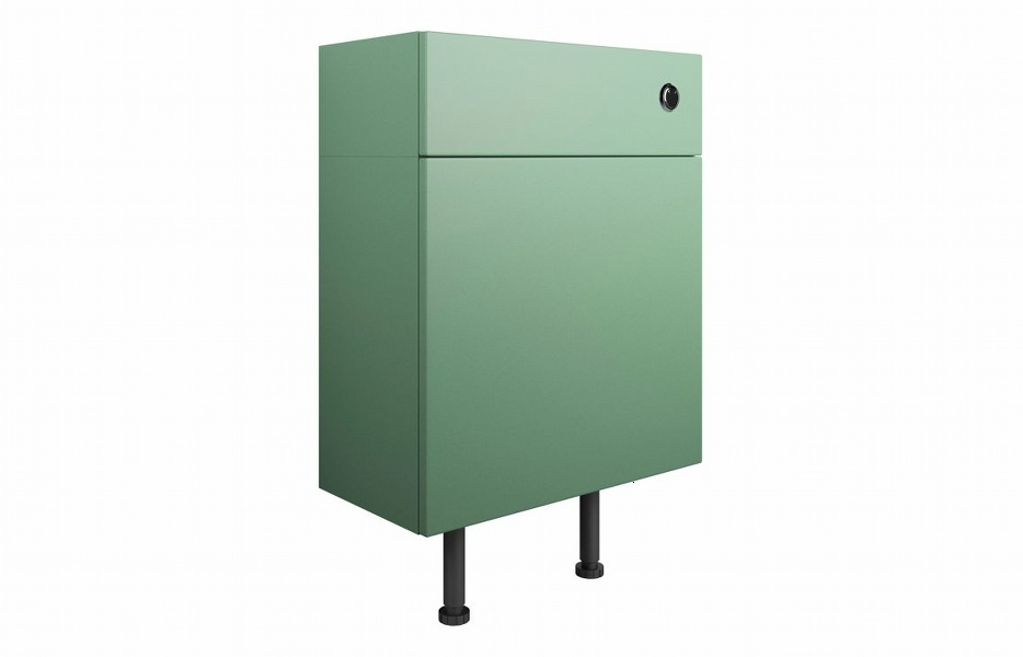 Valinso 600mm WC Unit (No Top) - Matt Sage Green