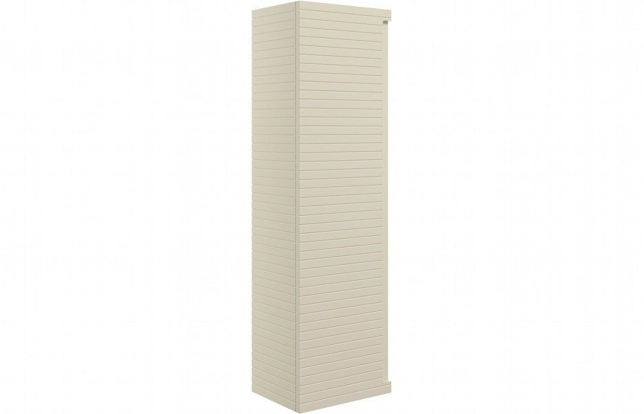 Sight 350mm Wall Hung 1 Door Tall Unit - Matt Cotton