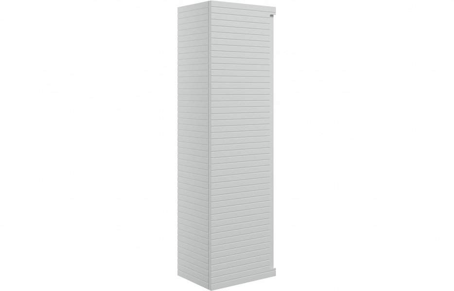 Sight 350mm Wall Hung 1 Door Tall Unit - Matt Mineral Grey