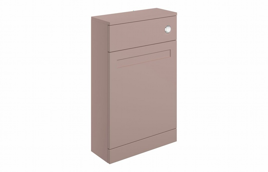 Kensington 500mm Floor Standing WC Unit - Matt Peony