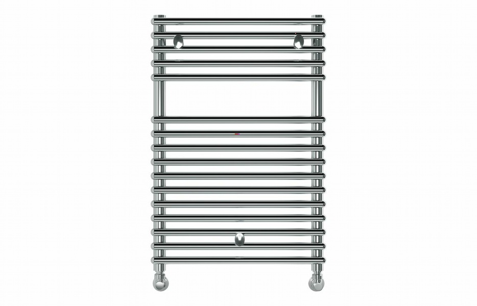 Temple Round Ladder Radiator (500x730mm) - Chrome