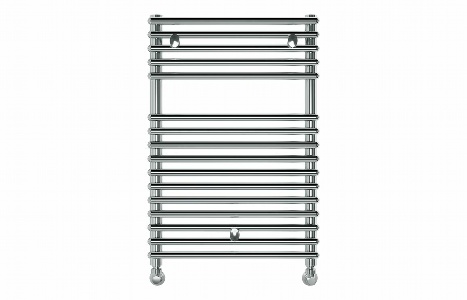 Temple Round Ladder Radiator (500x730mm) - Chrome