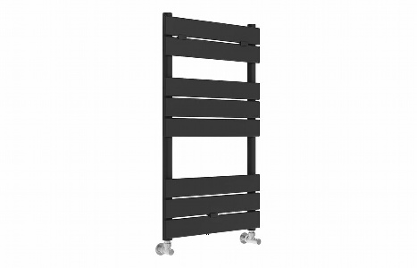 Stlye Square Ladder Radiator (500x840mm) - Black