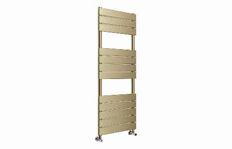 Stlye Square Ladder Radiator (500x1200mm) - Brushed Brass