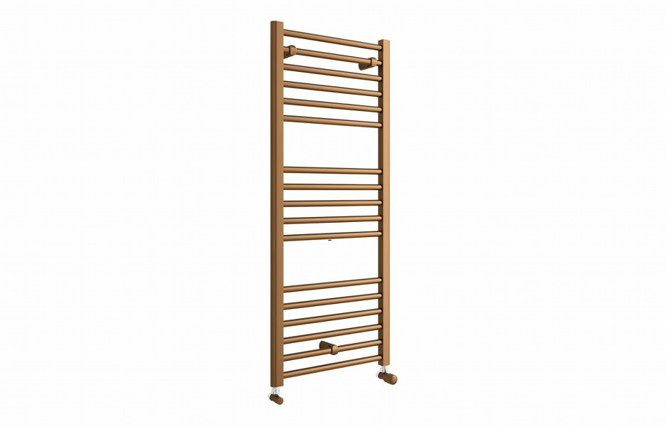 Quadranta Straight 30mm Ladder Radiator (500x1200x30mm) - Brushed Bronze