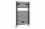 Temple Round Ladder Radiator (500x730mm) - Black