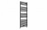 Temple Round Ladder Radiator (500x1450mm) - Black