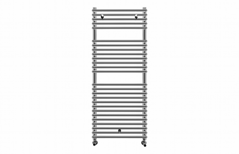 Temple Round Ladder Radiator (500x1190mm) - Chrome