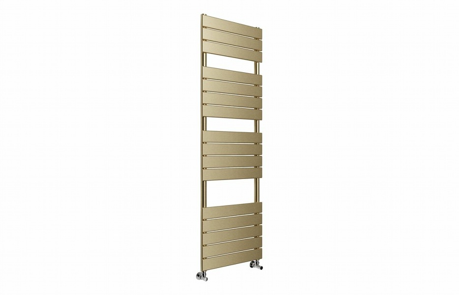 Stlye Square Ladder Radiator (500x1500mm) - Brushed Brass