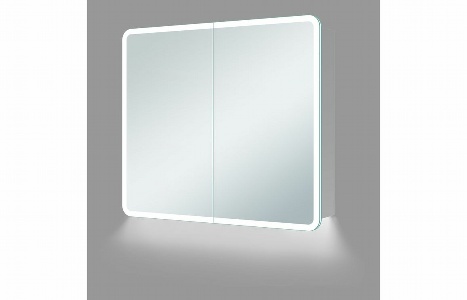 Atar 600mm 2 Door LED Mirrored Cabinet