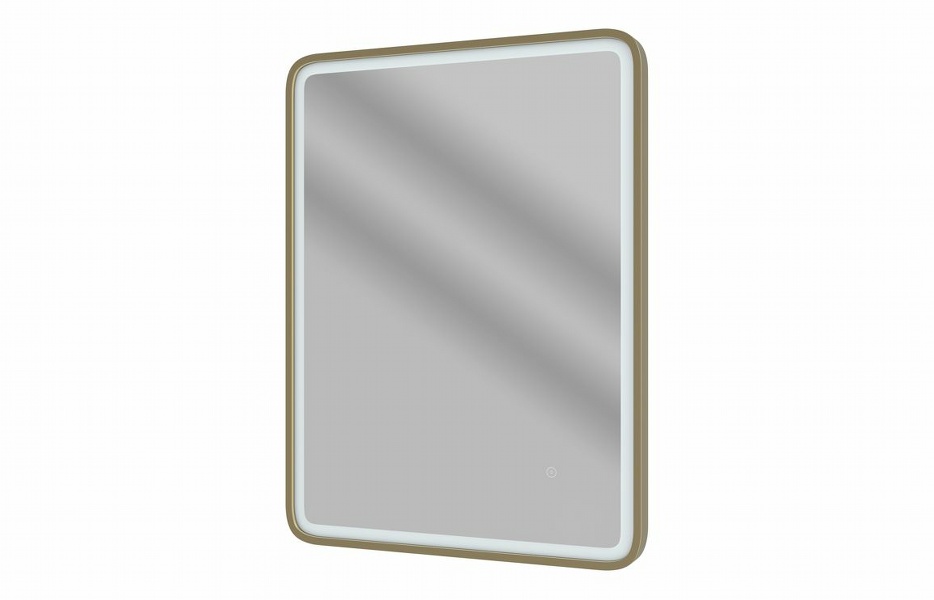 Maris 600mm Rectangle Front-Lit LED Mirror - Brushed Bronze