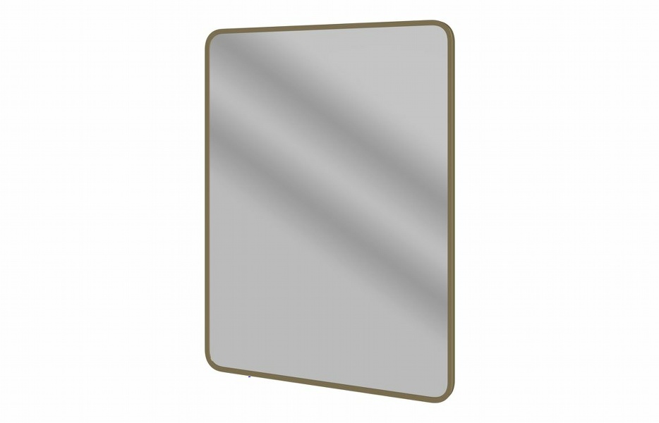 Rikso 600x800mm Rectangle Mirror - Brushed Bronze