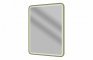 Maris 600mm Rectangle Front-Lit LED Mirror - Brushed Brass