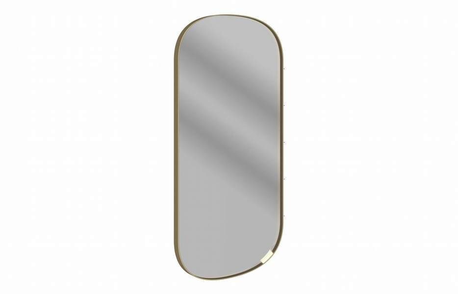 Rikso 800x400mm Oblong Mirror - Brushed Bronze