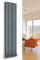 Eucotherm Nova Single Tube Vertical Radiator 1800 H X 294 W In Textured Matt Anthracite