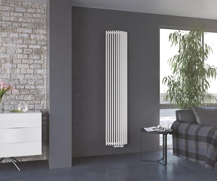 Corus W Single Vertical 1800 H X 340 W in Anthracite 