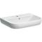 Geberit Smyle 650mm 1 Tap Hole Round Basin