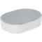 Geberit Variform Elliptic 550 x 400mm No Tap Hole Lay On Basin Without Overflow