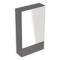 Geberit  414 JK 1 Selnova Sq Mirror Cabinet 1 Door