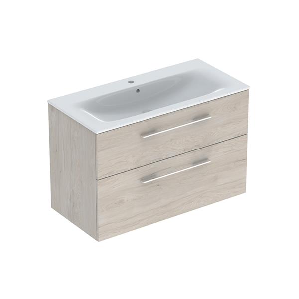 Geberit  247 00 1 Selnova Bsn & 2 Draw Vanity Unit