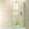 Aquadart Square Bath Screen 8mm Glass