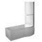 Trojancast Shower Bath  - Concert 1675mm Right Hand