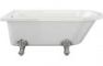 Cleverdon Freestanding 1700x750x650mm 2TH Corner Bath w/Feet