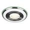 HIB Turbo Inline Fan Chrome - Warm White LED