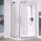 Lakes Single Rail Offset Quad 1200mm x 900mm Shower Enclosure