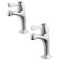 Armitage Shanks Alterna Quadrant 3.5 Inch Lever High Neck Sink Pillar Taps