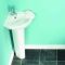 Tribune 540mm Corner Basin & Unislim Pedestal