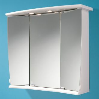 Alata Mirrored Bathroom Cabinet With Lights Mirrored Bathroom