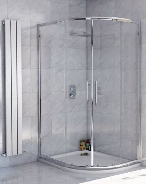 Lanza 8 1200 X 800 Offset Double Door Quadrant Shower Enclosure