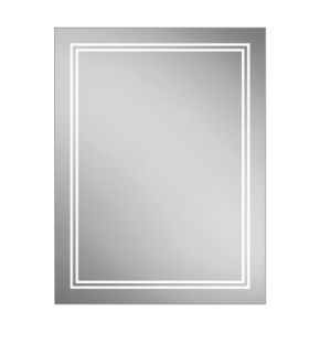 HiB Outline 60 LED Back-lit Steam-Free Bathroom Mirror