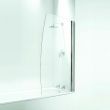 Coram Shower Screen 800mm Sail Bath Screen