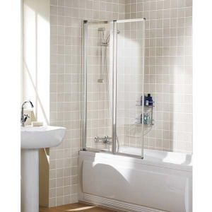 Lakes Bath Screen - Framed (Double Panel)