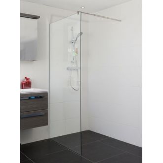 Sydney Semi-Frameless Walk-in Shower Fixed Glass Panel ...