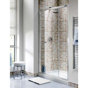 1200mm Ellbee Profile Plus Single Slider Door Shower Enclosure