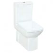 Lara Creavit Gienic Close Coupled Toilet Open Back with Built in Bidet